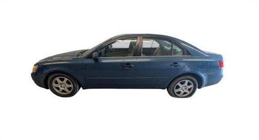 Deep Water Blue 2007 Hyundai SONATA SE