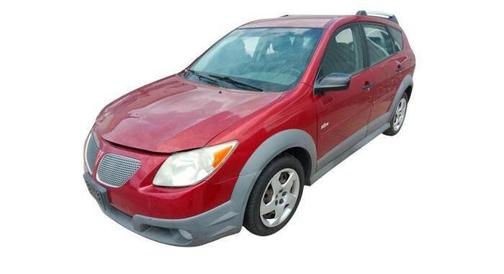 Red 2005 Pontiac Vibe