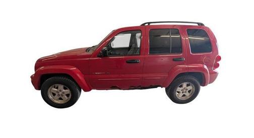 Red 2003 Jeep Liberty Limited