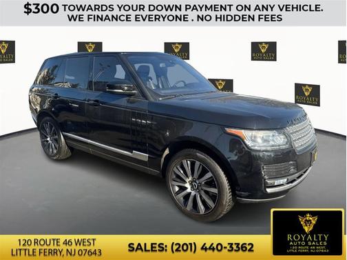 2016 Land Rover Range Rover 5.0L Supercharged