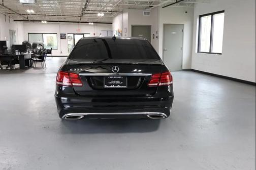 Black 2014 Mercedes-Benz E-Class E350 Sedan