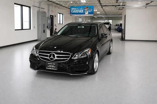 Black 2014 Mercedes-Benz E-Class E350 Sedan