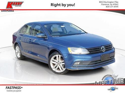 Silk Blue Metallic 2015 Volkswagen Jetta TDI