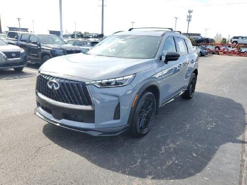 Harbor Gray 2026 INFINITI QX60 SPORT