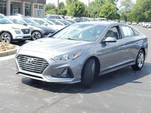 Machine Gray 2018 Hyundai SONATA SEL