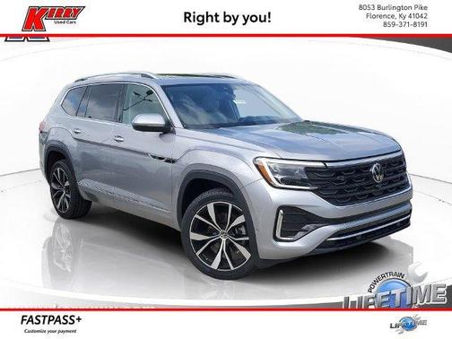 Silver Bird Metallic 2024 Volkswagen Atlas 2.0T SEL Premium R-Line