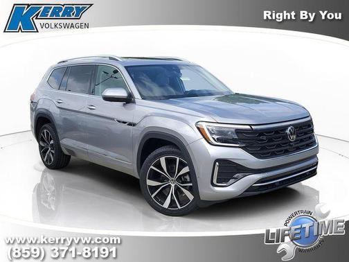 Silver Bird Metallic 2024 Volkswagen Atlas 2.0T SEL Premium R-Line