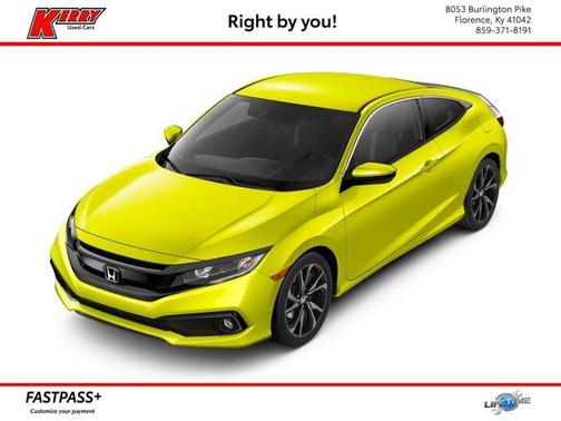 Green 2019 Honda Civic Sport
