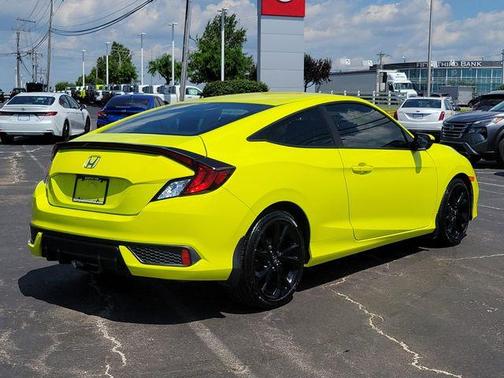 Green 2019 Honda Civic Sport
