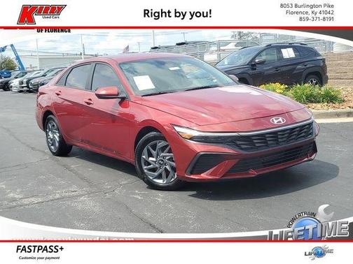Red 2024 Hyundai ELANTRA SEL