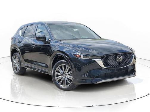 Jet Black Mica 2025 Mazda CX-5 2.5 Turbo Signature