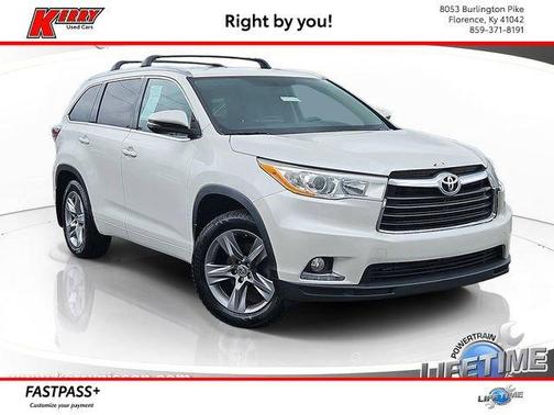 Silver Sky Metallic 2016 Toyota Highlander Limited