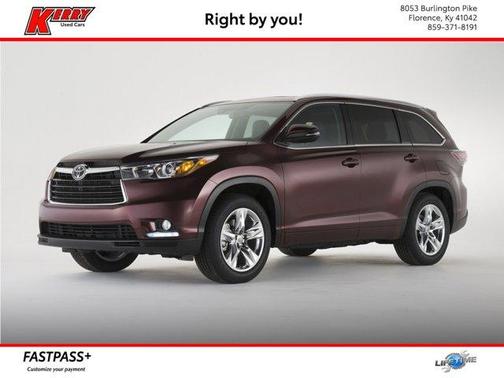 Silver Sky Metallic 2016 Toyota Highlander Limited