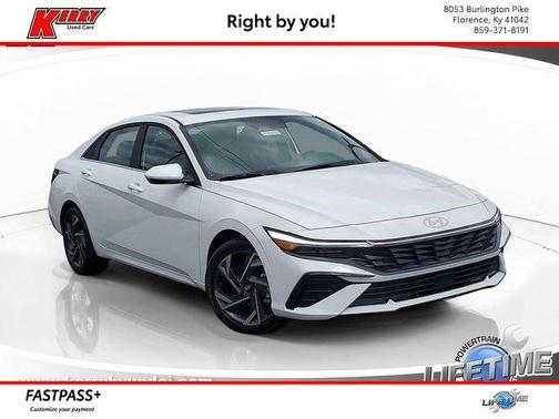 White 2024 Hyundai ELANTRA SEL