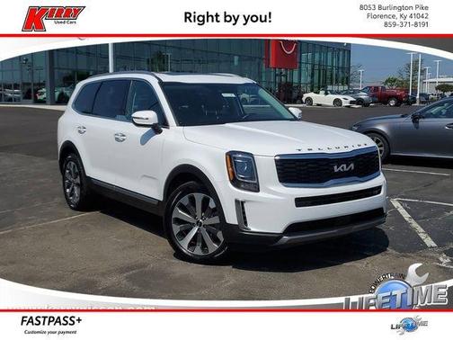 Glacial White Pearl 2022 Kia Telluride S