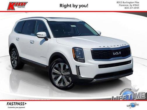 Glacial White Pearl 2022 Kia Telluride S