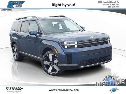 Blue 2026 Hyundai SANTA FE HEV Limited