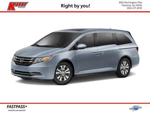 Blue 2016 Honda Odyssey EX-L