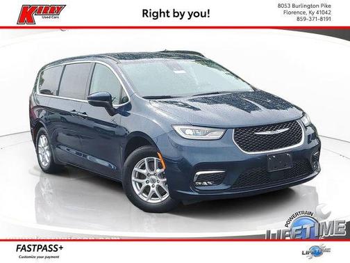 Fathom Blue Pearlcoat 2023 Chrysler Pacifica Touring-L