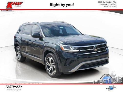 Racing Green 2022 Volkswagen Atlas 2.0T SEL