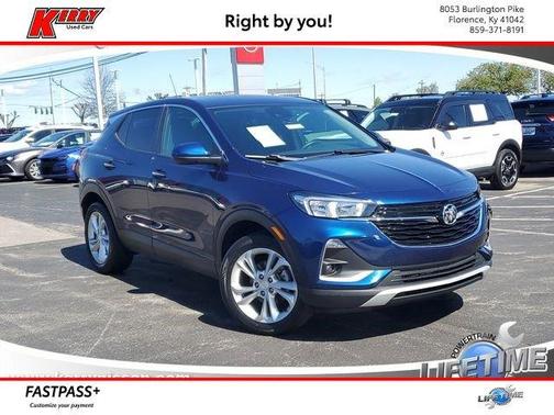 Sapphire Metallic 2022 Buick Encore GX Preferred