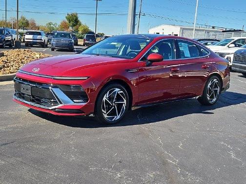 Red 2024 Hyundai SONATA SEL