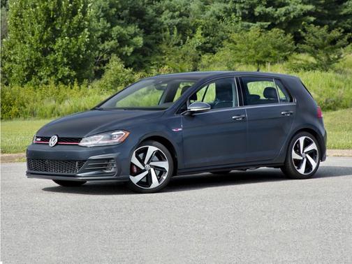 White Silver Metallic 2020 Volkswagen Golf GTI 2.0T Autobahn