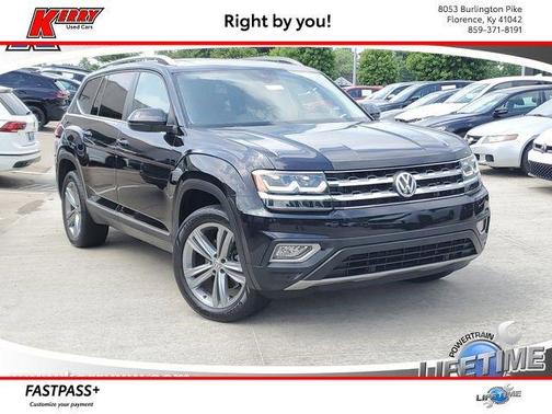 Deep Black Pearl Effect 2019 Volkswagen Atlas 3.6L SEL