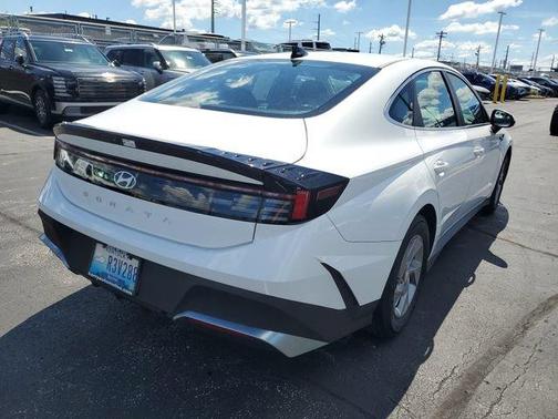 White 2025 Hyundai SONATA SE