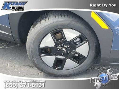 Atlantic Blue 2026 Hyundai SANTA FE HEV SEL