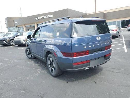 Atlantic Blue 2026 Hyundai SANTA FE HEV SEL