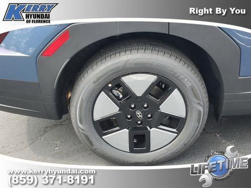Atlantic Blue 2026 Hyundai SANTA FE HEV SEL