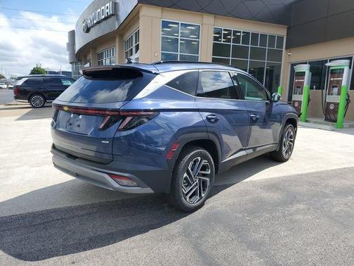 Atlantic Blue 2026 Hyundai TUCSON Limited