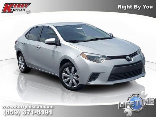 Classic Silver Metallic 2016 Toyota Corolla LE