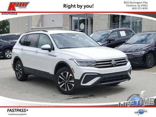 Pure White 2024 Volkswagen Tiguan 2.0T S