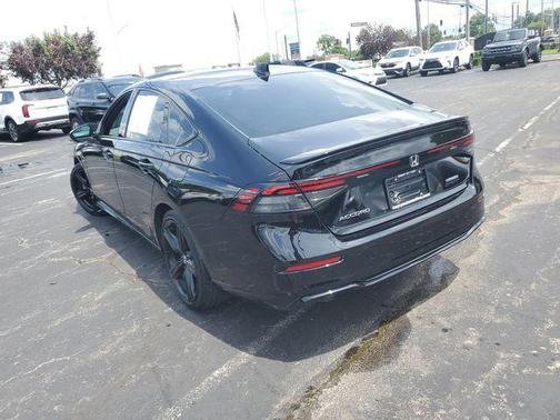 Black 2024 Honda Accord Hybrid Sport-L
