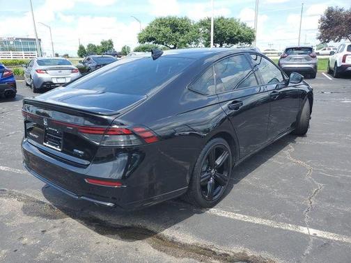 Black 2024 Honda Accord Hybrid Sport-L