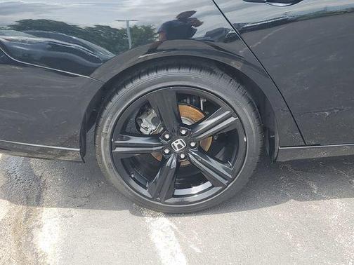 Black 2024 Honda Accord Hybrid Sport-L
