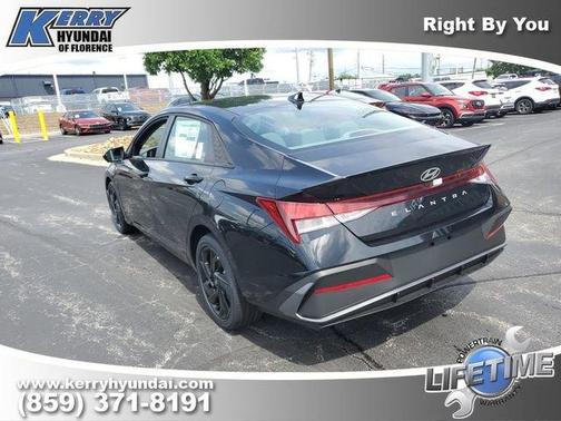 Black 2026 Hyundai ELANTRA SEL Sport