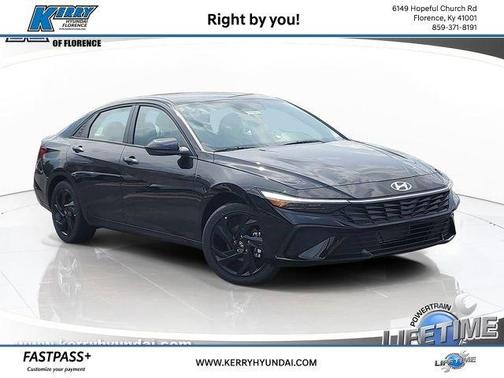 Black 2026 Hyundai ELANTRA SEL Sport