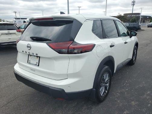 Glacier White 2025 Nissan Rogue S