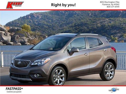 White Pearl Metallic 2015 Buick Encore Leather