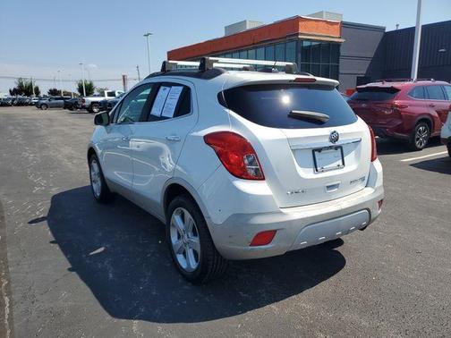 White Pearl Tri-Coat 2015 Buick Encore Leather