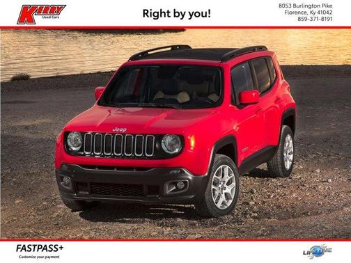 Glacier Metallic 2018 Jeep Renegade Latitude