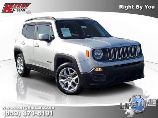 Glacier Metallic 2018 Jeep Renegade Latitude