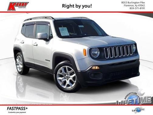 Glacier Metallic 2018 Jeep Renegade Latitude