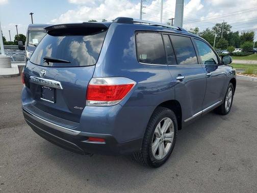 Shoreline Blue Pearl 2011 Toyota Highlander Limited