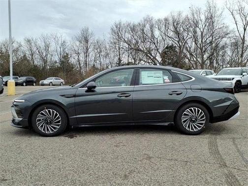 Portofino Gray 2026 Hyundai SONATA Hybrid SEL