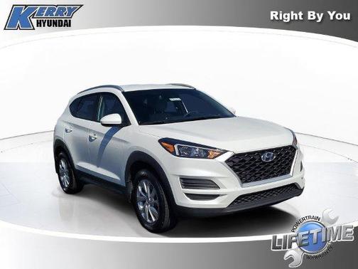 White Cream 2021 Hyundai TUCSON Value