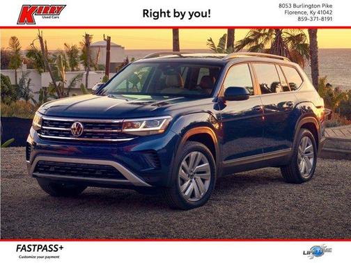 Deep Black Pearl Effect 2022 Volkswagen Atlas 2.0T SE